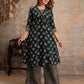 Cotton Printed Straight Kurta with Pant & Dupatta