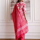 Cotton Printed Straight Kurta with Pant & Dupatta