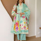 Cotton Printed Straight Kurta with Pant & Dupatta