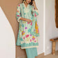 Cotton Printed Straight Kurta with Pant & Dupatta