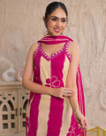 Viscose Rayon Floral Print Straight 3 Piece Kurta Set