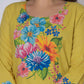 Yellow Cotton Printed Straight Kurta Set with Pant & Dupatta Affordable Casual & Office Wear for Women under 999