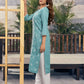 Rayon Embroidered Straight Kurti