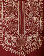 Silk Embroidered Straight 3 Piece Kurta Set