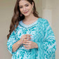 Cotton Printed Straight Kurta with Pant & Dupatta