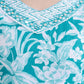 Cotton Printed Straight Kurta with Pant & Dupatta