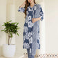 Cotton Printed Straight Kurta with Pant & Dupatta