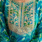 Blue Silk Printed Anarkali Kurta Set with Pant & Dupatta Affordable Ethnic Wear for Festive & Wedding