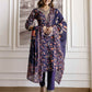 Blue Cotton Printed Straight Kurta Set with Pant & Dupatta for Women under 1299
