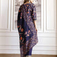 Blue Cotton Printed Straight Kurta Set with Pant & Dupatta for Women under 1299