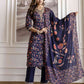 Blue Cotton Printed Straight Kurta Set with Pant & Dupatta for Women under 1299