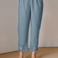 Grey Silk Embroidered Straight Kurta Set with Pant & Dupatta