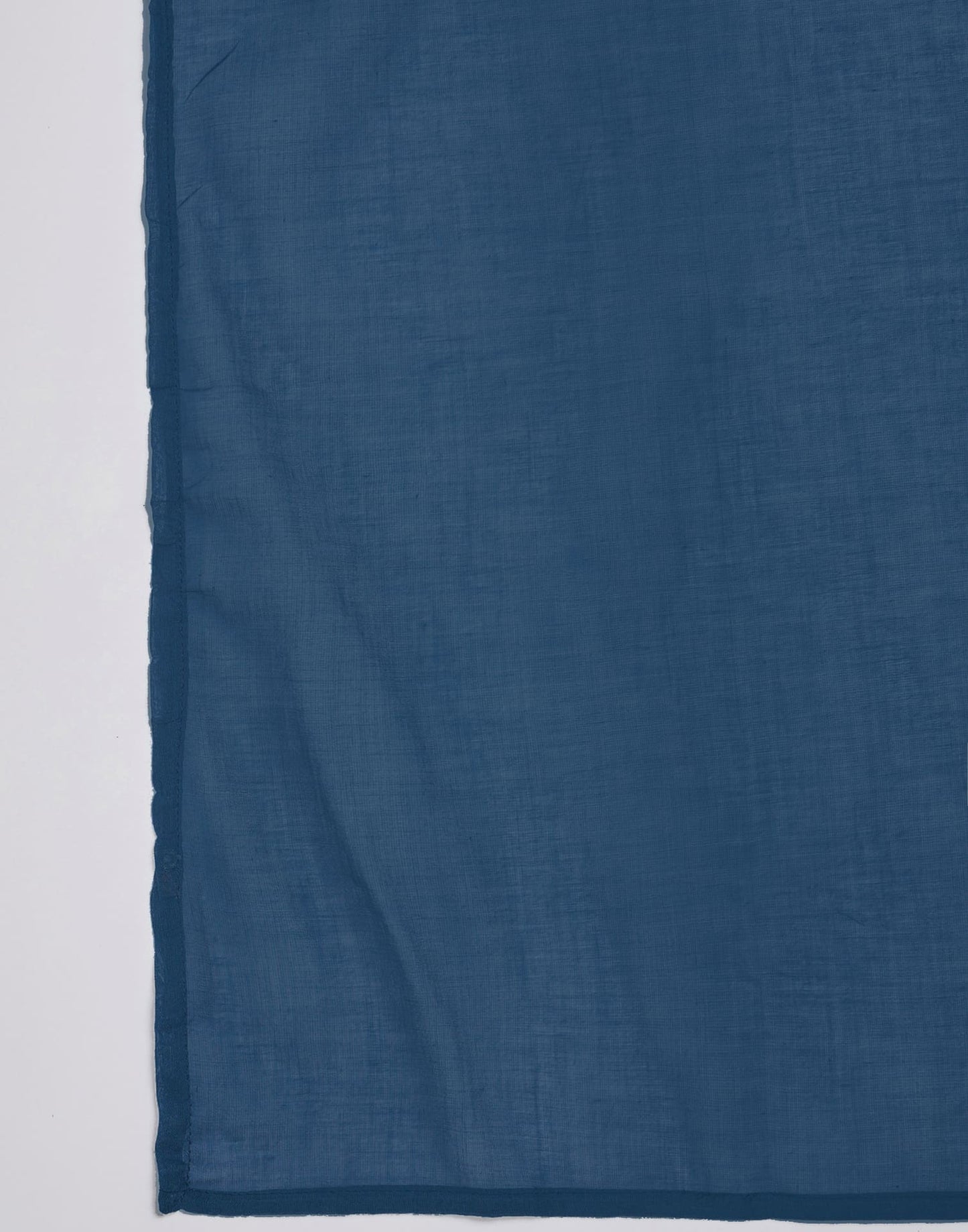 Cotton Straight Embroidery Mandarin Collar Kurta with Pant & Dupatta