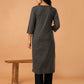 Black Cotton Printed Straight Kurta Set with Pant & Dupatta for Women  Round Neck, Casual & Office Wear Under 1299