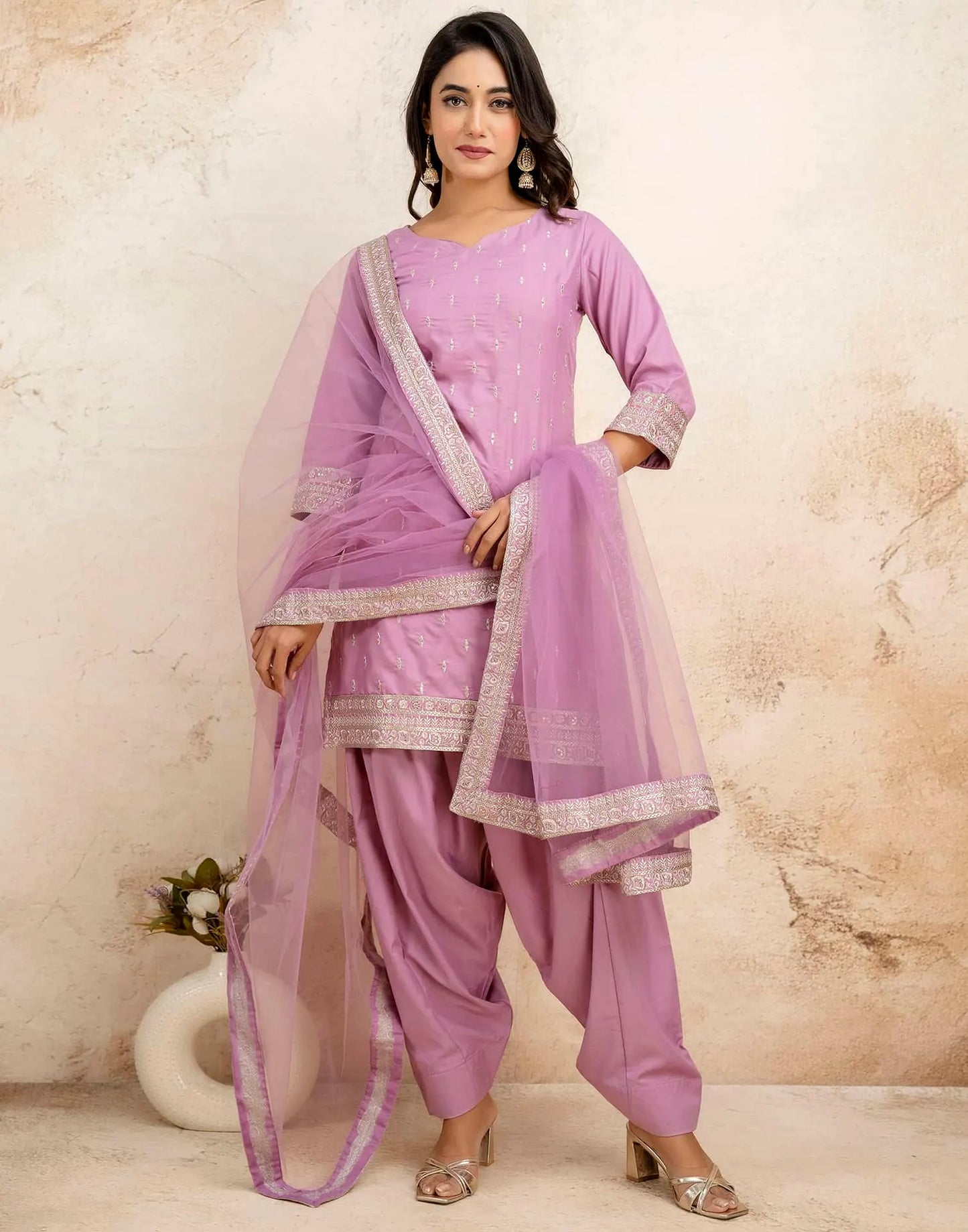 Rayon Straight Kurta Set with Sequence Embroidery under 1000