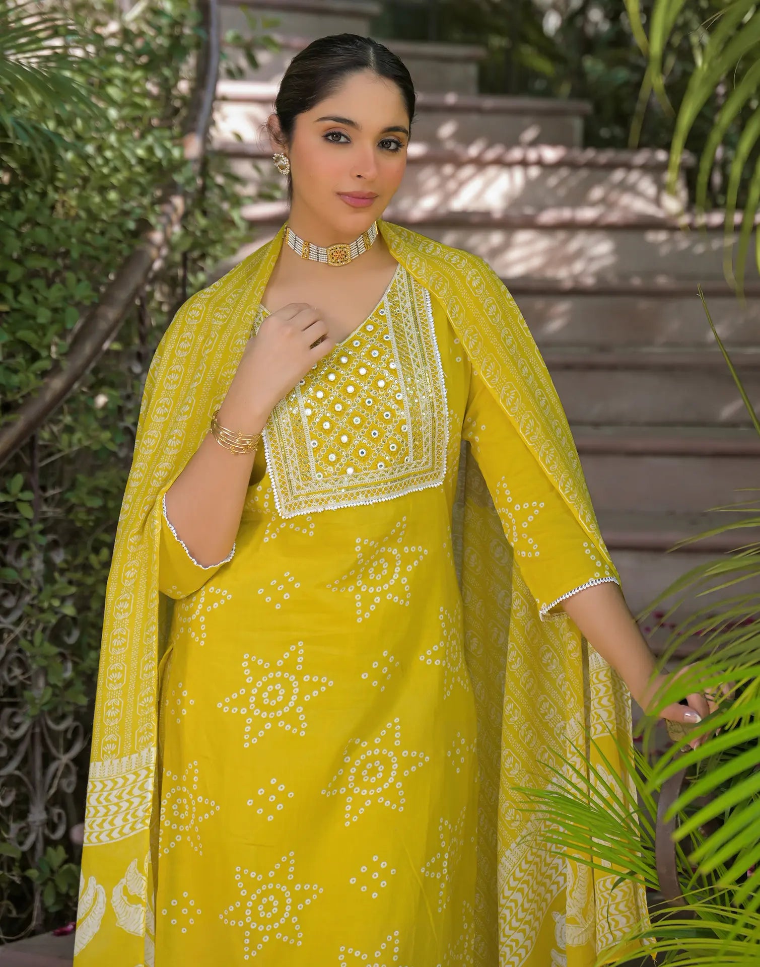 Viscose Rayon Embroidered Straight 3 Piece Kurta Set
