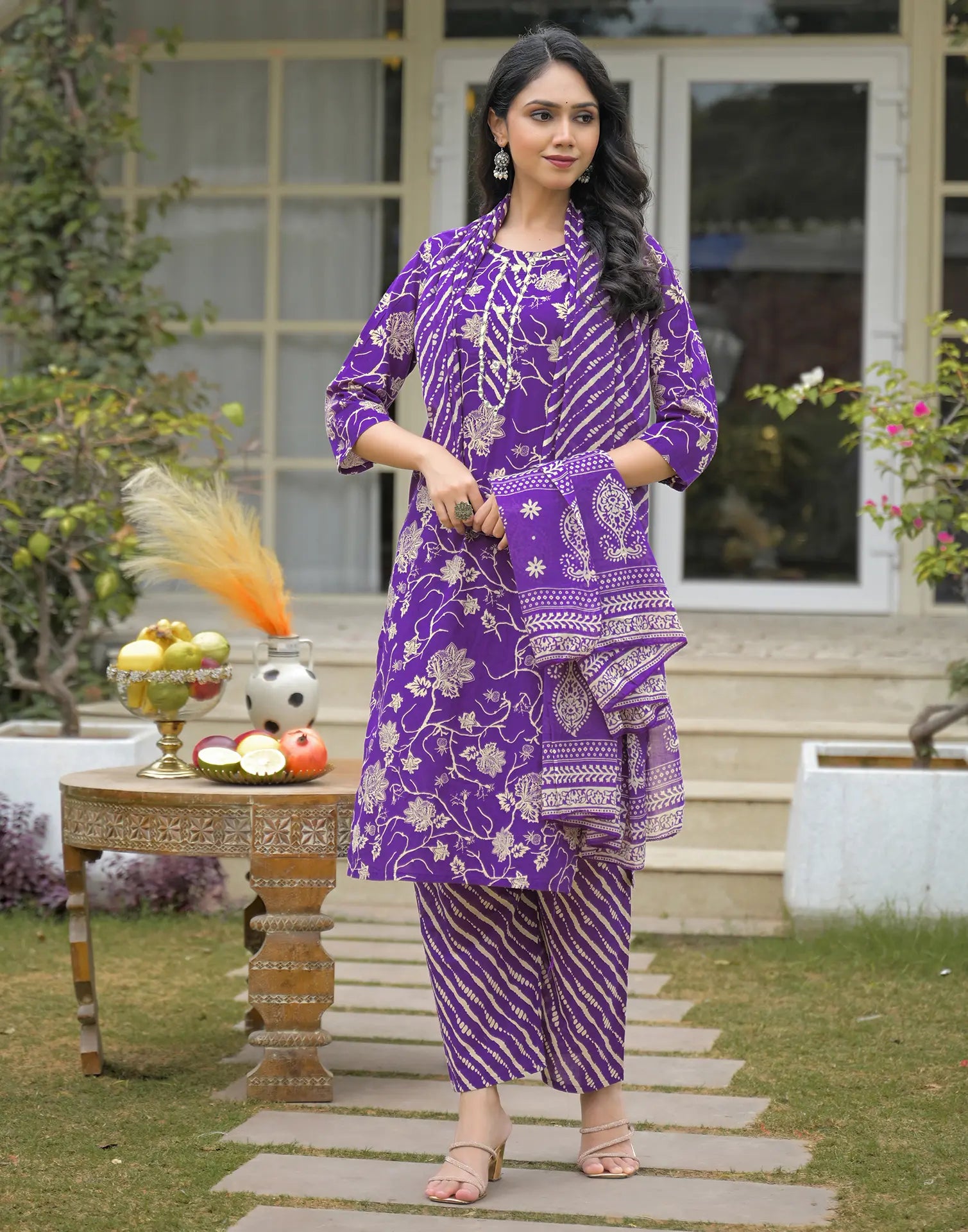 cotton kurta sets with dupatta