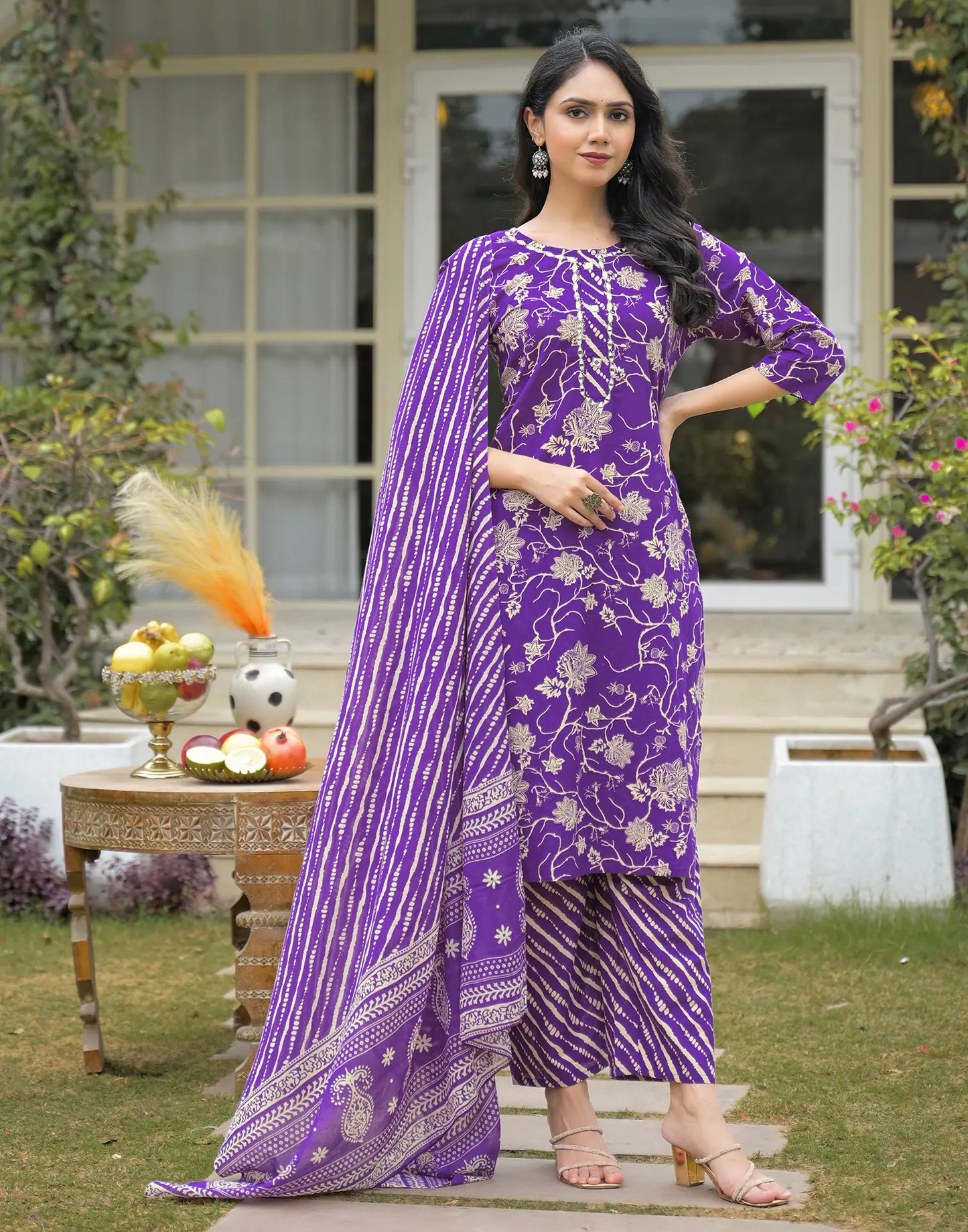 cotton kurta sets with dupatta