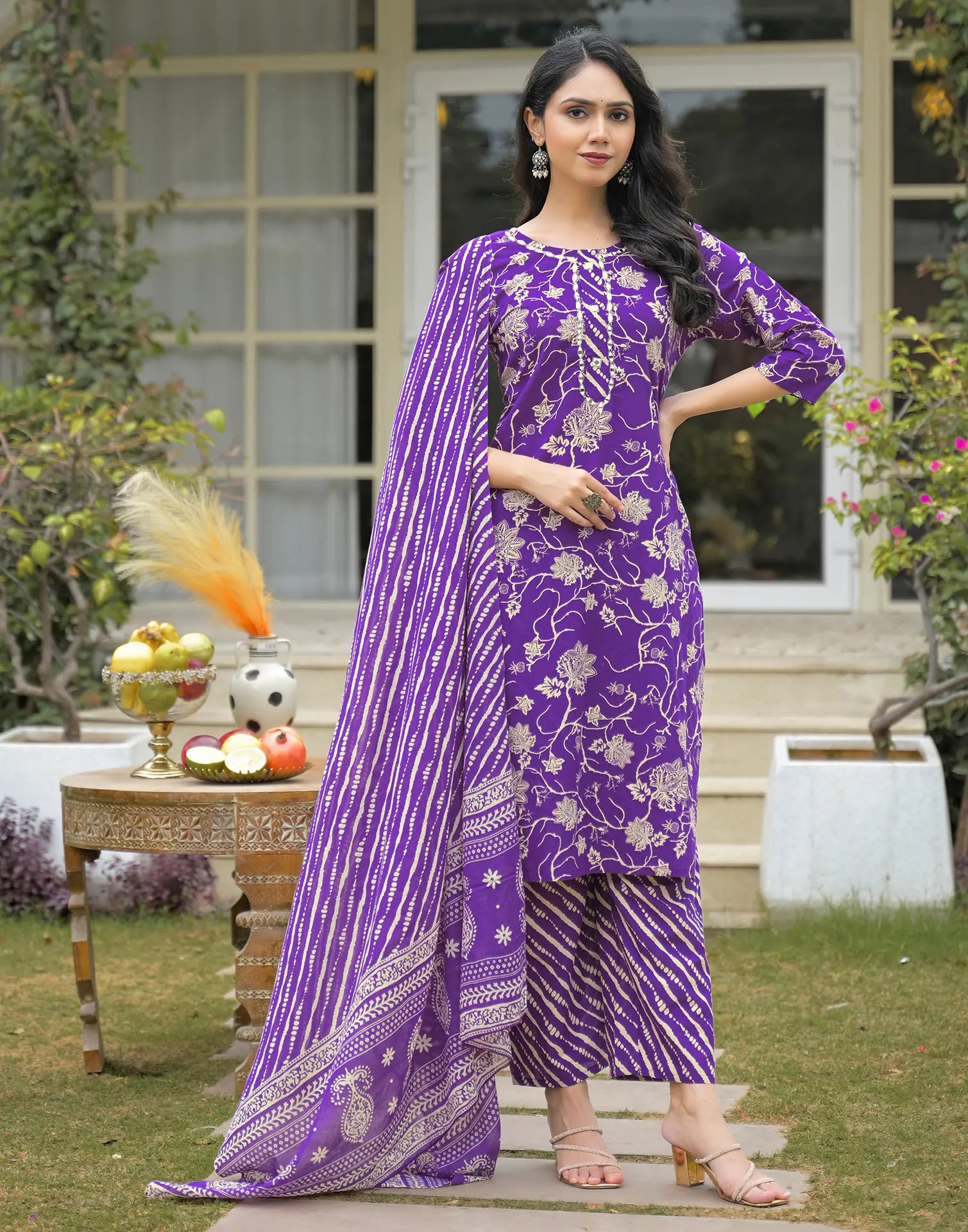 cotton kurta sets with dupatta