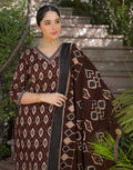 Viscose Rayon Embroidered Straight 3 Piece Kurta Set