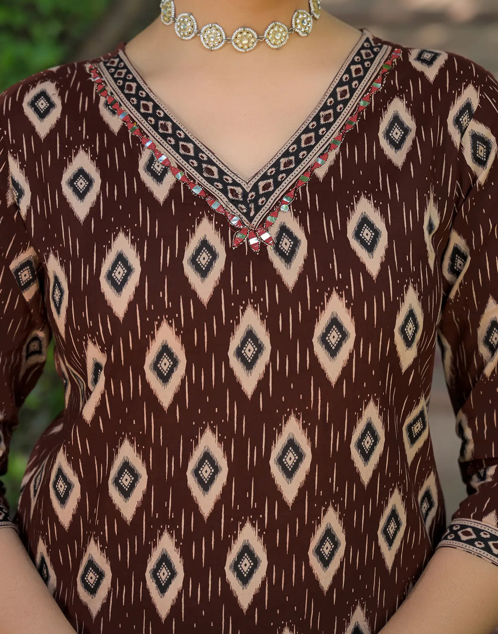 Viscose Rayon Embroidered Straight 3 Piece Kurta Set