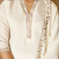 White Silk Embroidered Straight Kurta Set with Pant & Dupatta for Women Casual & Daily Wear under 1299