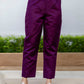 Purple Silk Woven Straight Kurta Set with Pant & Dupatta under 1000