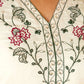 Silk Blend Embroidered Straight Kurta with Pant & Dupatta