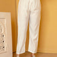 Silk Blend Embroidered Straight Kurta with Pant & Dupatta