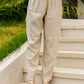 Silk Blend Embroidered Straight Kurta with Pant & Dupatta
