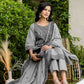 Grey Cotton Kurta Set with Dupatta Soft & Light Daytime Wear for Women