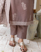 Cotton Woven Woven Straight 3 Piece Kurta Set