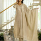 Beige Cotton Woven Straight Kurta Set with Pant & Dupatta under 1250