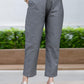 Grey Cotton Woven Straight Kurta Set with Pant & Dupatta under 1250 
