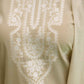 Beige Cotton Woven Straight Kurta Set with Pant & Dupatta under 1250