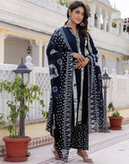 Skylee Viscose Rayon Embroidered Straight 3 Piece Kurta Set For Woman