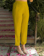 Silk Blend Embroidered Straight 3 Piece Kurta Set