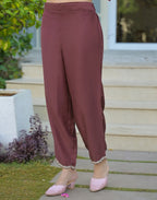 Silk Embroidered Straight 3 Piece Kurta Set