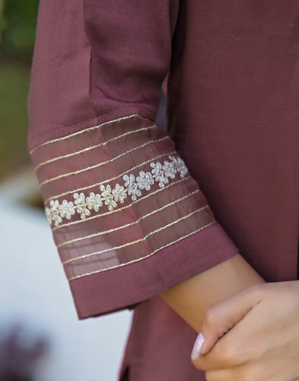 Silk Embroidered Straight 3 Piece Kurta Set