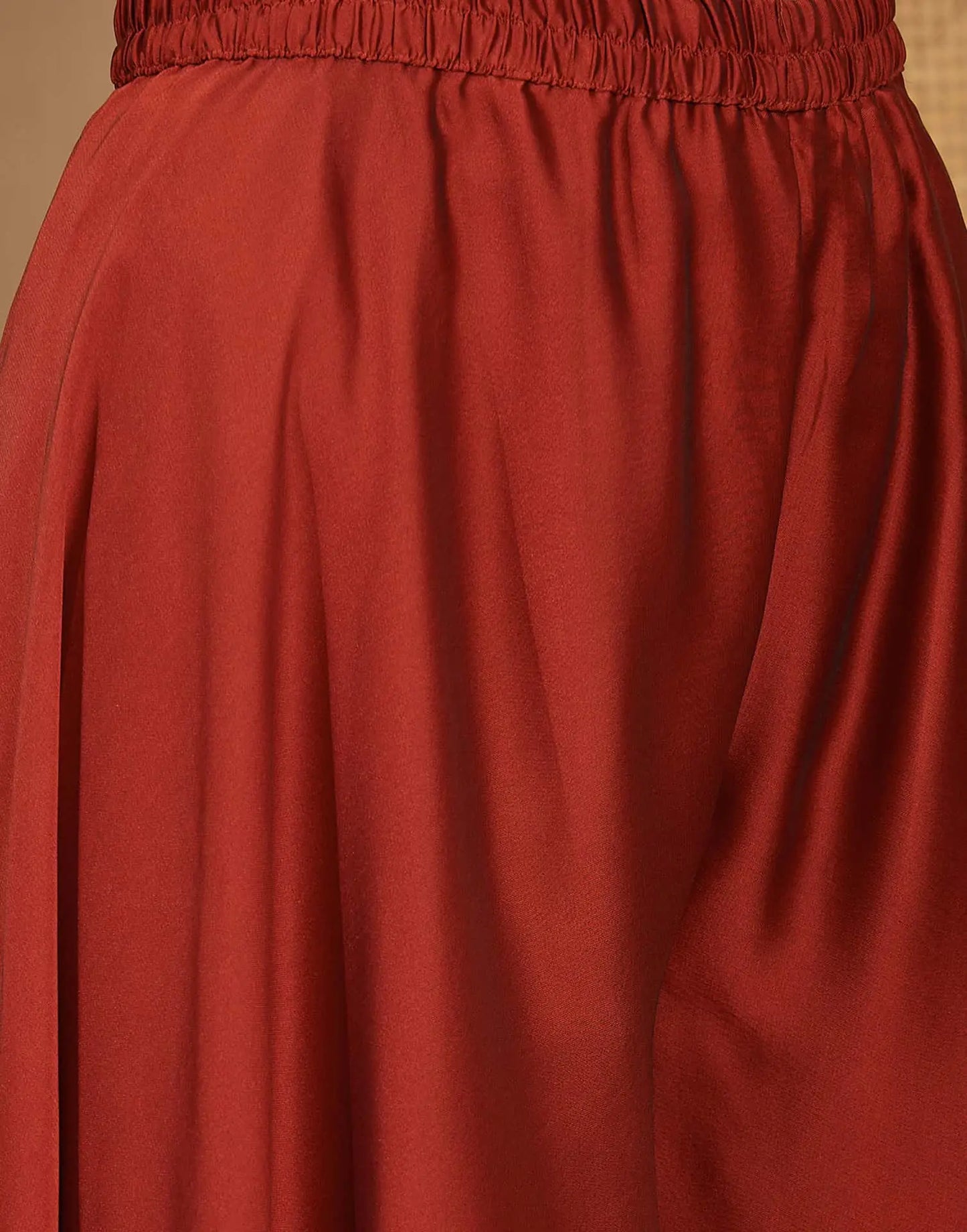 Silk Straight Embroidery Round Neck Kurta with Pant & Dupatta