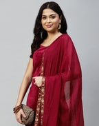 Velvet Plain Straight 3 Piece Kurta Set