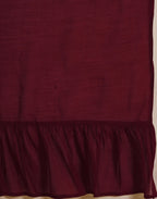 Silk Sequins Work Straight 3 Piece Kurta Set