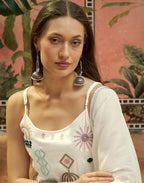 Cotton Embroidered Straight 3 Piece Kurta Set