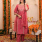 Pink Silk Embroidered Straight Kurta Set with Pant & Dupatta for Women under 1299 