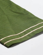 Poly Chinnon Embroidered Straight 3 Piece Kurta Set