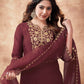 Maroon Affordable Festive Kurta Set for Women