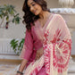 Silk Embroidery, Sequins Work and Gota Patti Work Straight Kurta with Pant & Dupatta