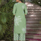 Cotton Printed V-Neck Straight Kurta with Pant & Dupatta