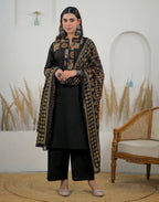 Skylee Cotton Printed Straight 3 Piece Kurta Set For Woman