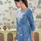 embroidered short kurti